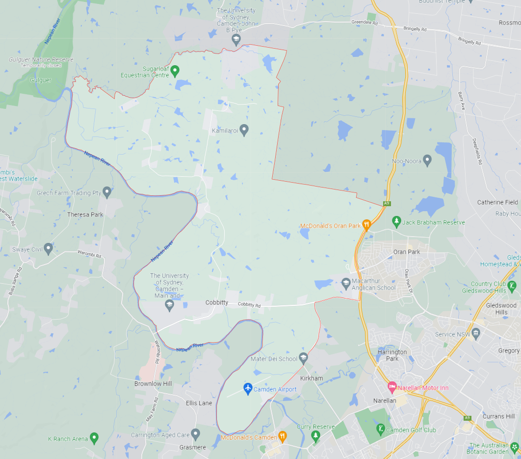 Cobbitty, NSW - Suburb Location